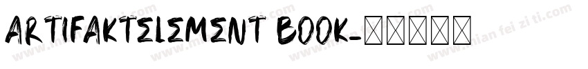 ArtifaktElement Book字体转换